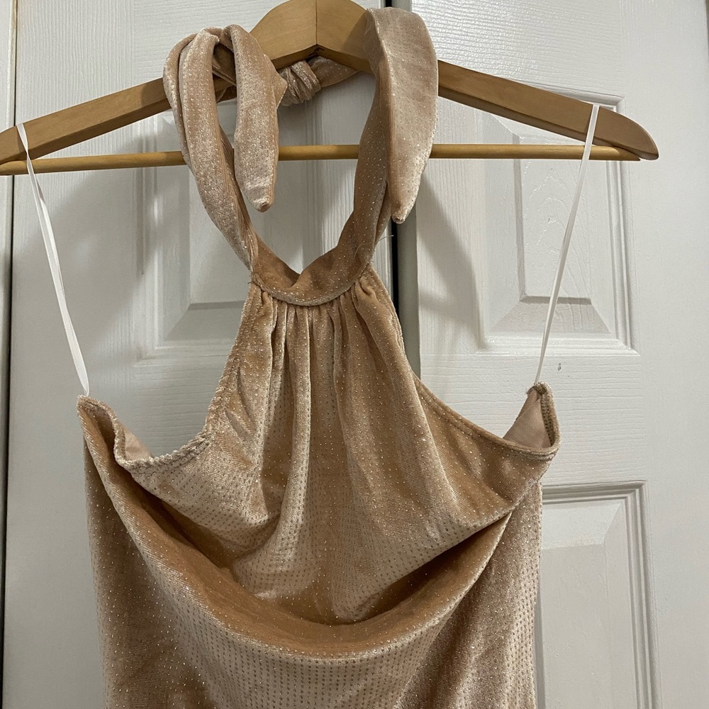 Sparkly JLuxLabel Halter dress